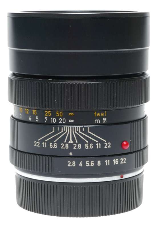 Elmarit-R 1:2.8/90 Leica SLR vintage camera lens f=90 mm f2.8 Leitz Wetzlar