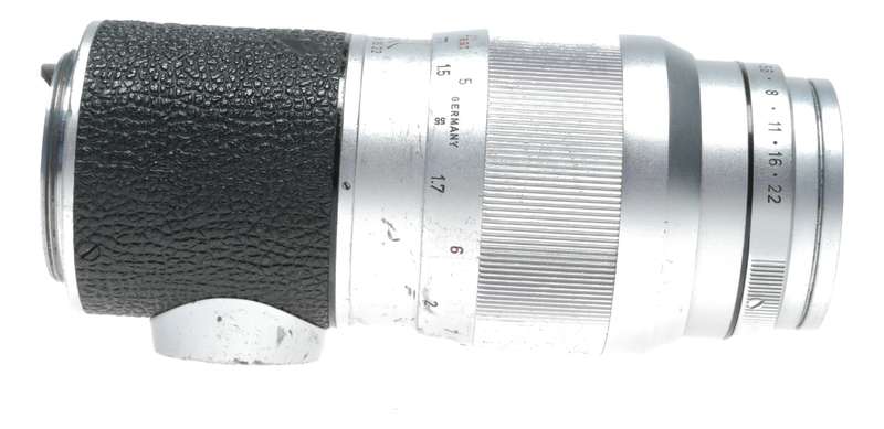 Leitz Wetzlar Elmar 1:4/135 mm Leica M mount rangefinder camera tele lens