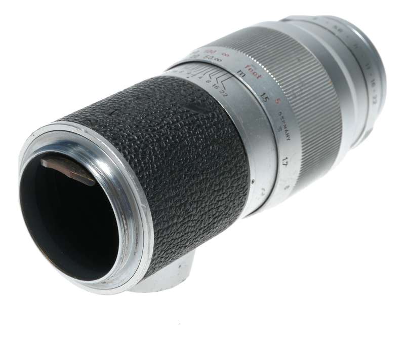 Leitz Wetzlar Elmar 1:4/135 mm Leica M mount rangefinder camera tele lens