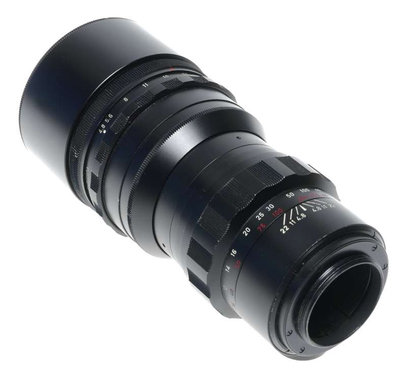 Leitz Canada Telyt 1:4.8/280 mm Tele lens f=280mm f4.8 Black box vintage