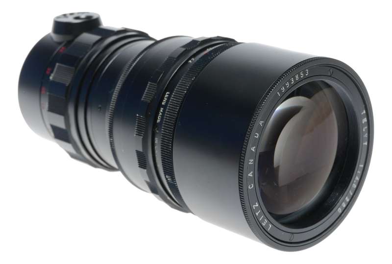 Leitz Canada Telyt 1:4.8/280 mm Tele lens f=280mm f4.8 Black box vintage