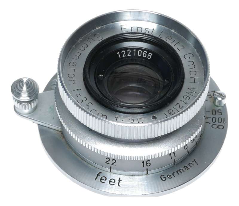 Summaron f=3.5 1:3.5 RF M39 LTM screw mount vintage leica camera lens f3.5