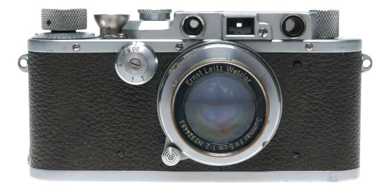 Leica III Leitz Summar f=5cm 1:2 LTM 2/50 coated rangefinder camera lens f2