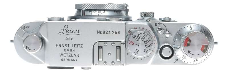 Leica IIF self timer red dial camera Elmar 3.5/5cm red scale lens red box rare