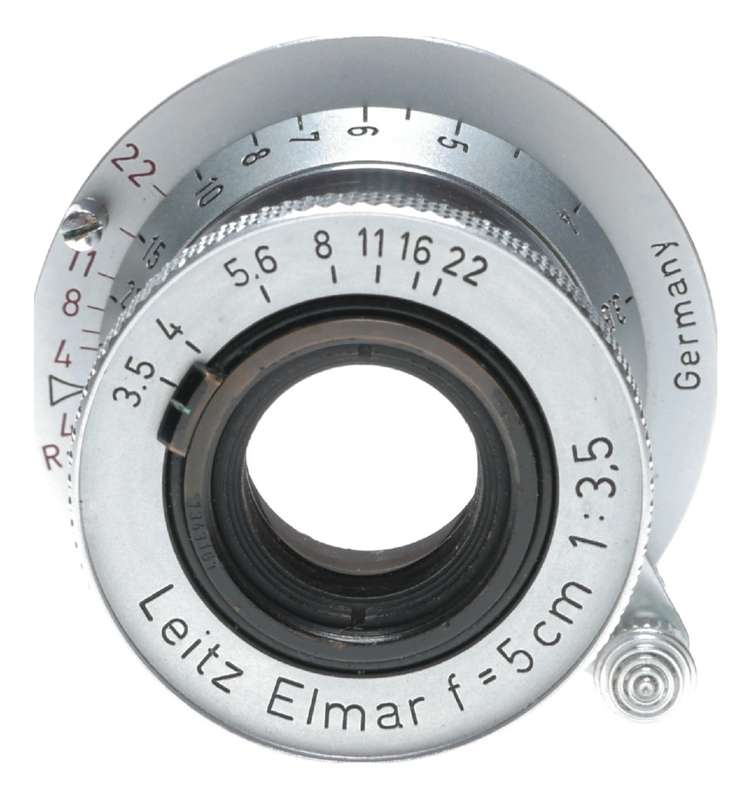 Leica IIF self timer red dial camera Elmar 3.5/5cm red scale lens red box rare