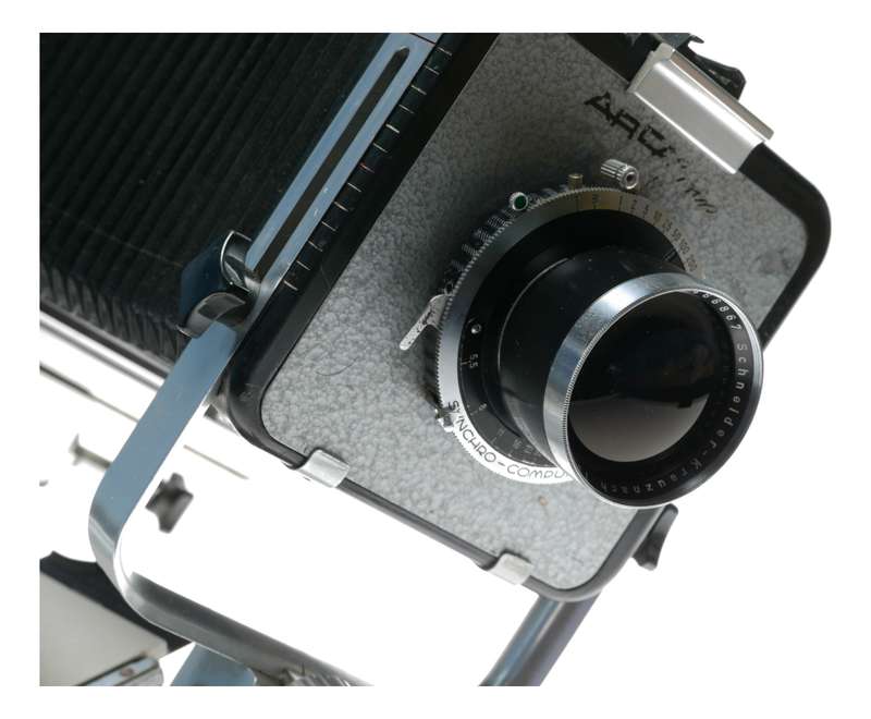 Arca Swiss 4x5 monorail field camera Tele-Xenar 5,5/240 with accessories
