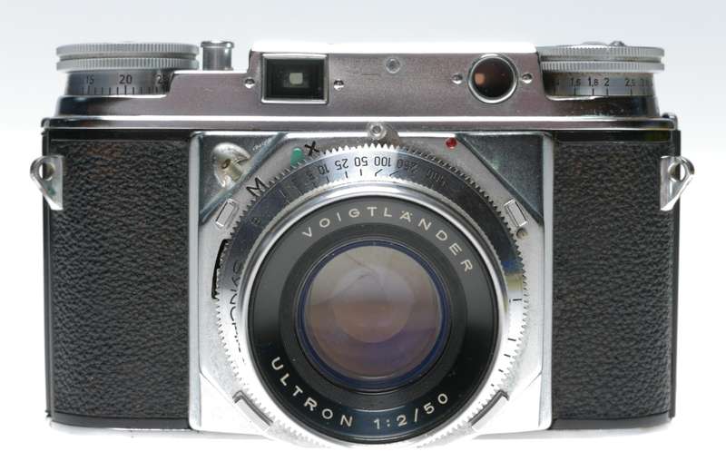 Ultron 2/50 Voigtlander Prominent camera lens set in case f=50mm f2