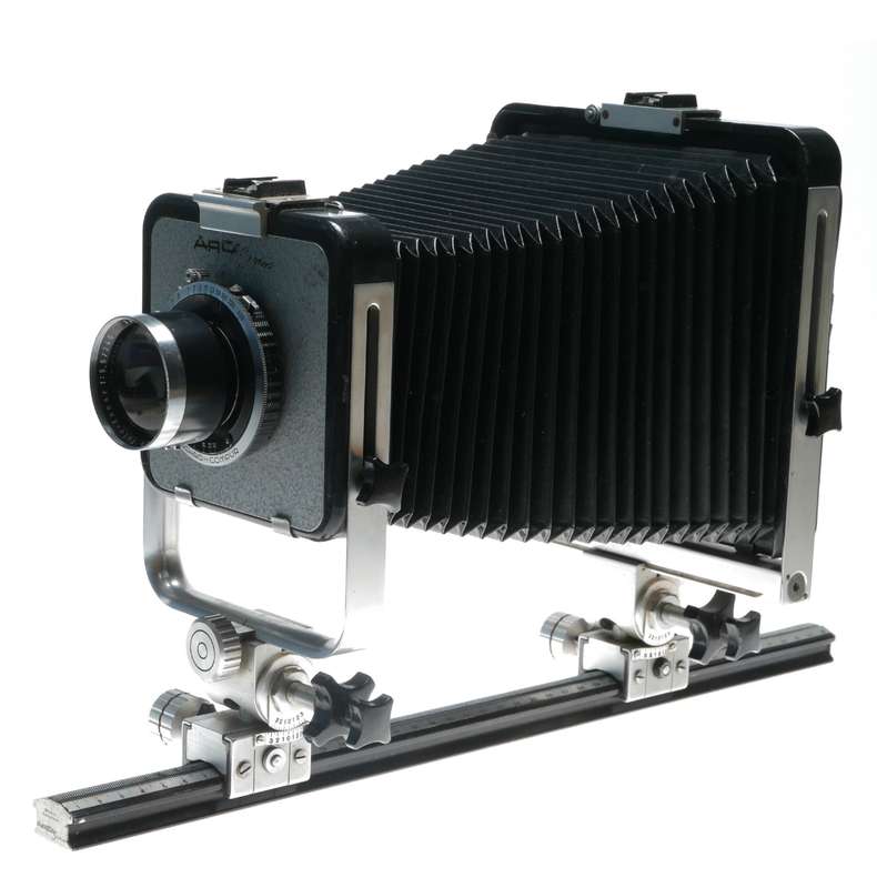 Arca Swiss 4x5 monorail field camera Tele-Xenar 5,5/240 with accessories
