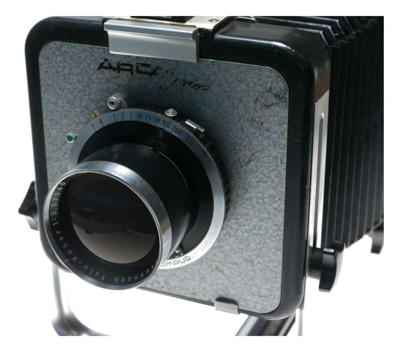 Arca Swiss 4x5 monorail field camera Tele-Xenar 5,5/240 with accessories