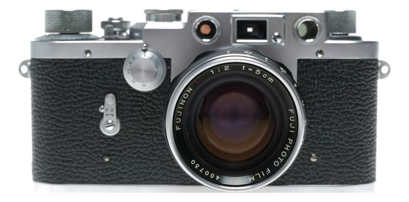 Leotax Rangefinder film camera M39 Fujinon L 1:2 f=5cm fuji foto f2 50 mm