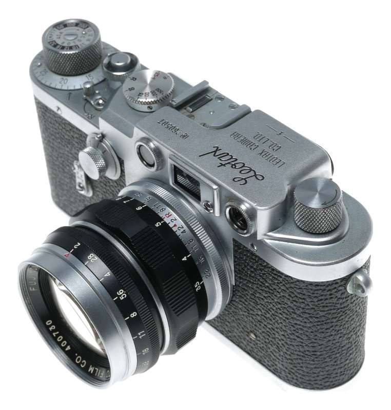 Leotax Rangefinder film camera M39 Fujinon L 1:2 f=5cm fuji foto f2 50 mm