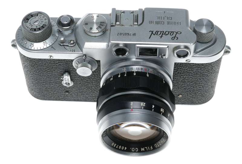 Leotax Rangefinder film camera M39 Fujinon L 1:2 f=5cm fuji foto f2 50 mm