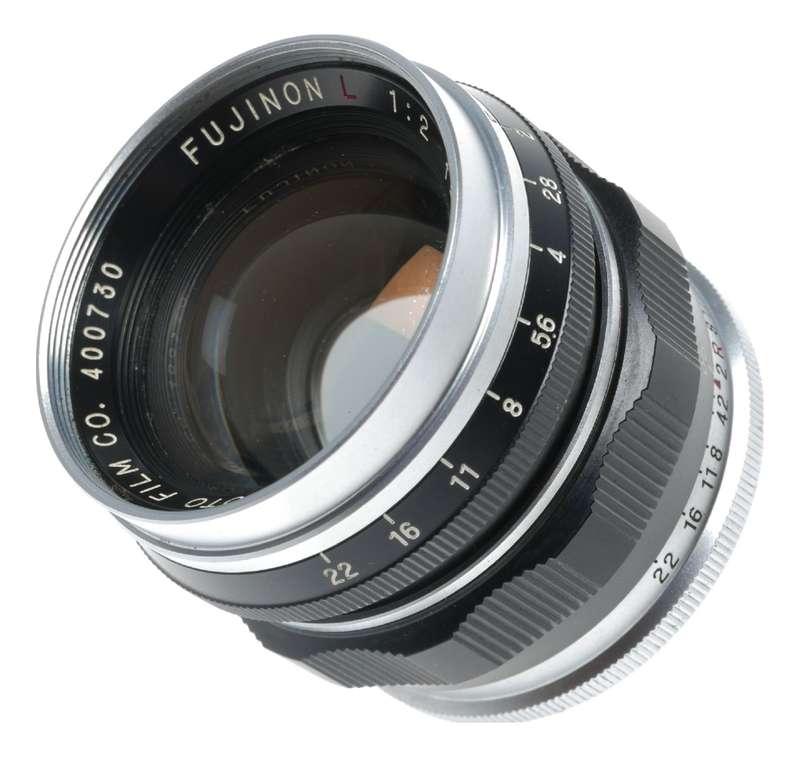 Leotax Rangefinder film camera M39 Fujinon L 1:2 f=5cm fuji foto f2 50 mm