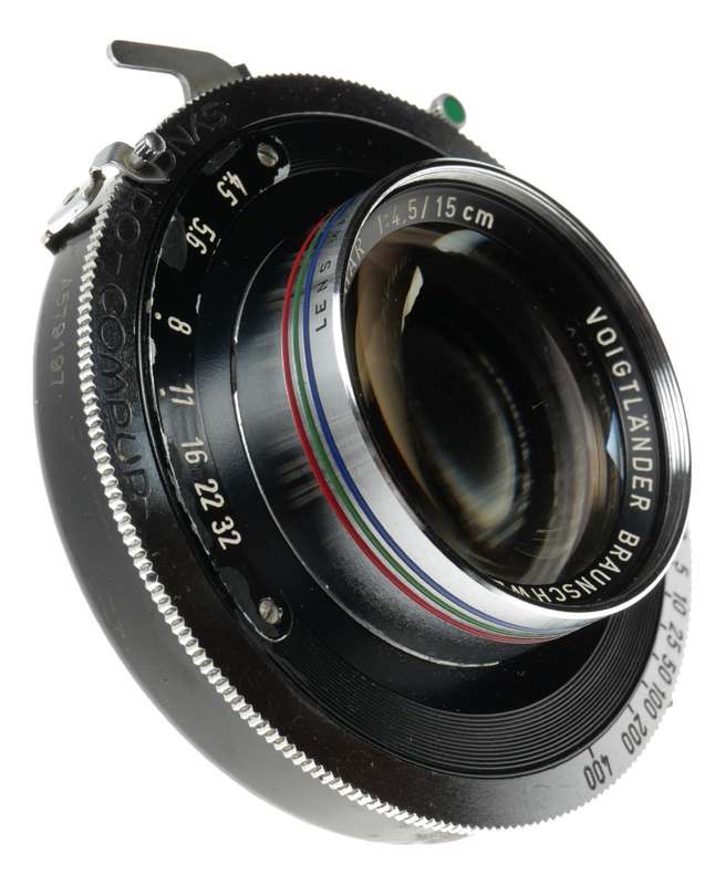 Apo-Lanthar 1:4.5/15 cm Voigtlander 4.5/150mm rare medium format lens