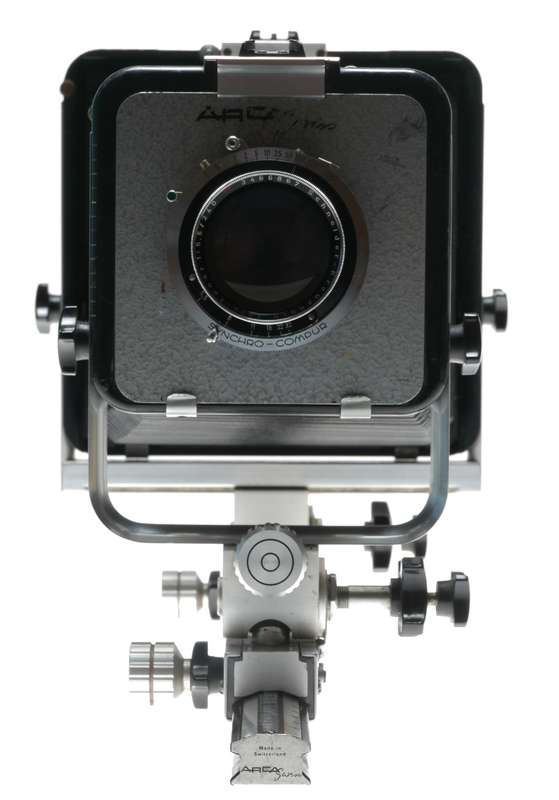 Arca Swiss 4x5 monorail field camera Tele-Xenar 5,5/240 with accessories