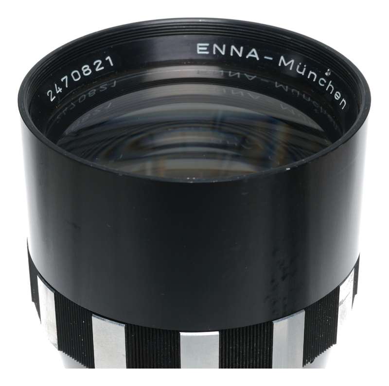 Tele-Ennalyt 1:4.5/400 mm vintage film camera lens case hood and caps