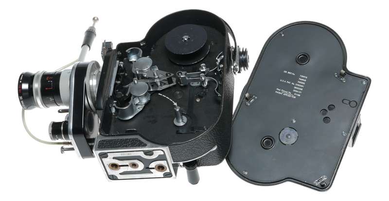 Bolex H8RX Reflex 8mm vintage film movie camera Switar Zoom lens grip set