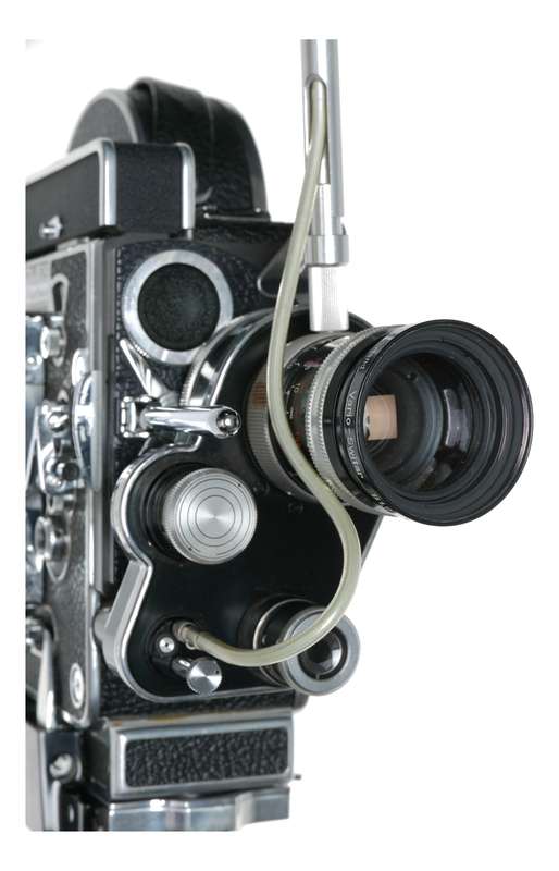 Bolex H8RX Reflex 8mm vintage film movie camera Switar Zoom lens grip set