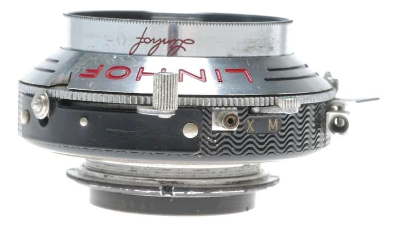 Linhof Technika Schneider lens Xenar 3.5/105 large format coated optics