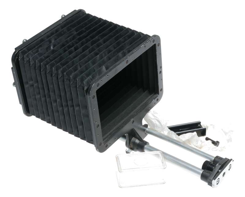 Bolex H16 Reflex camera compendium lens hood shade bellows with adapter