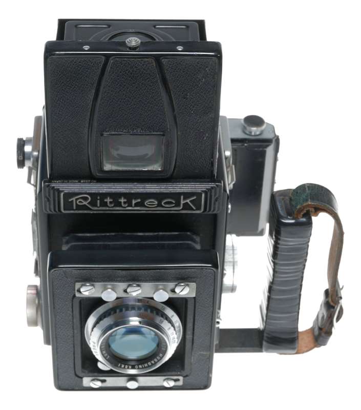 Rittreck 6x9 vintage film camera Luminon 3.5 f=10.5cm and 4.5/18cm lenses