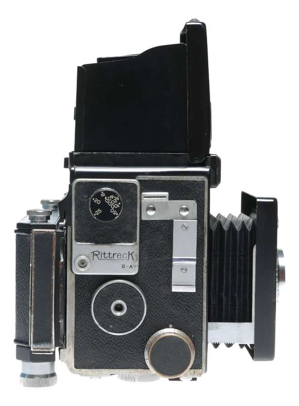 Rittreck 6x9 vintage film camera Luminon 3.5 f=10.5cm and 4.5/18cm lenses