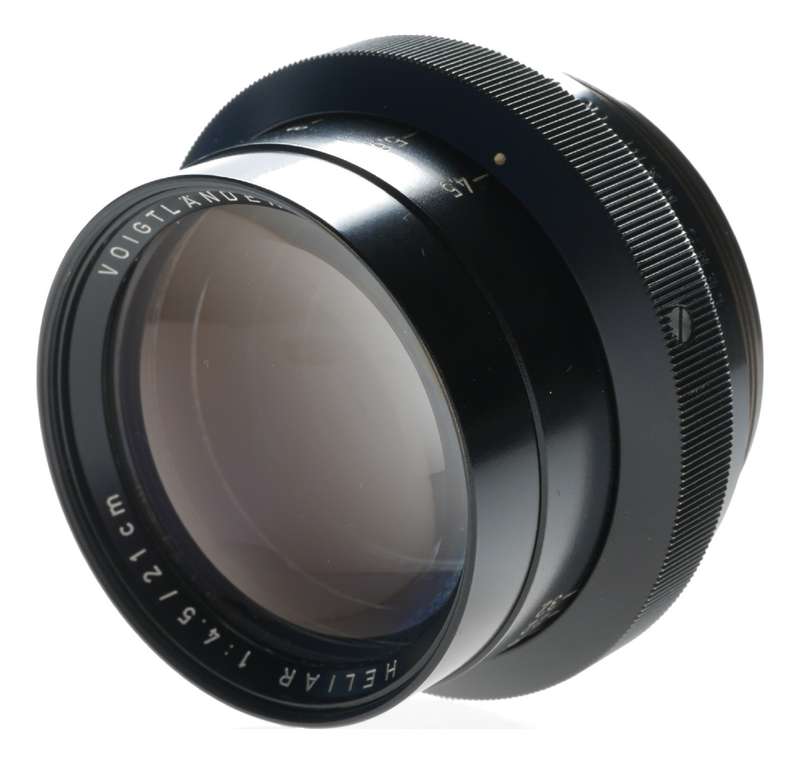 Heliar 1:4.5/21cm Voigtlander Large format lens f4.5 f=210 mm Excellent