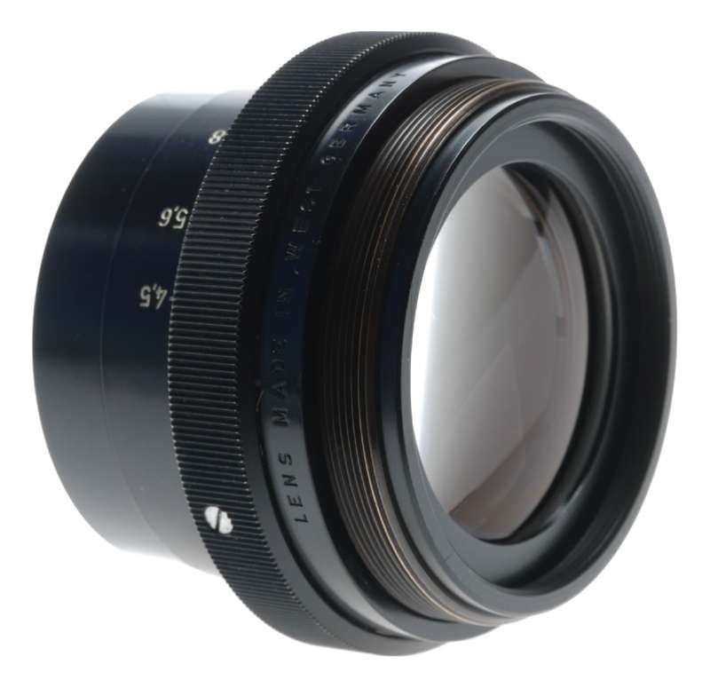 Heliar 1:4.5/21cm Voigtlander Large format lens f4.5 f=210 mm Excellent