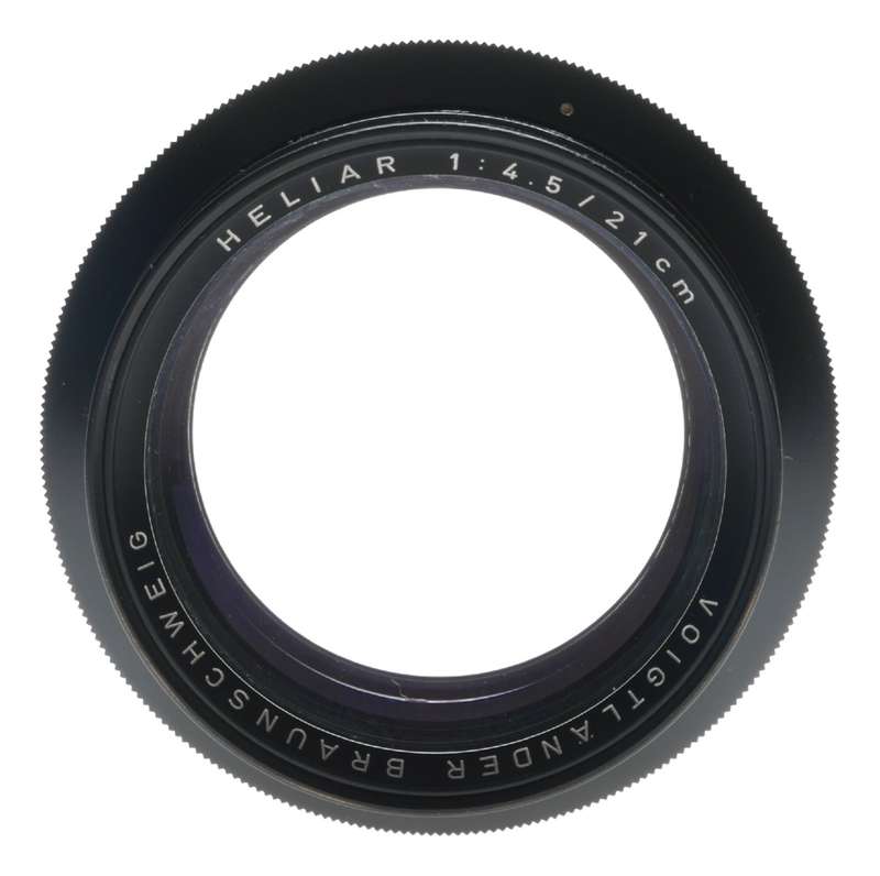 Heliar 1:4.5/21cm Voigtlander Large format lens f4.5 f=210 mm Excellent