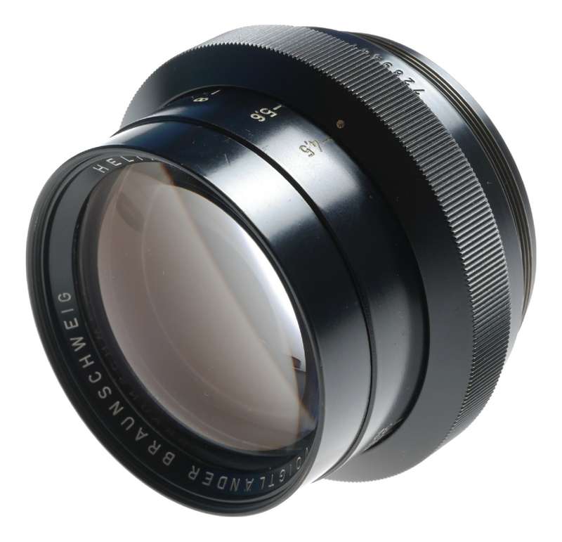 Heliar 1:4.5/21cm Voigtlander Large format lens f4.5 f=210 mm Excellent