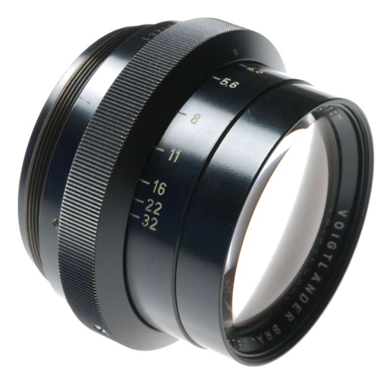 Heliar 1:4.5/21cm Voigtlander Large format lens f4.5 f=210 mm Excellent