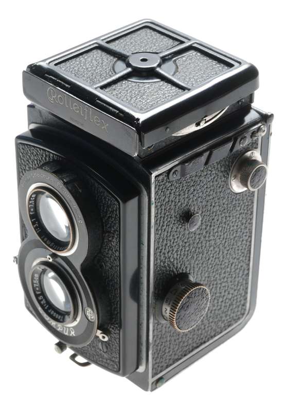Rolleiflex TLR Tessar 3.5 f=7,5cm Vintage classic 120 medium format film camera