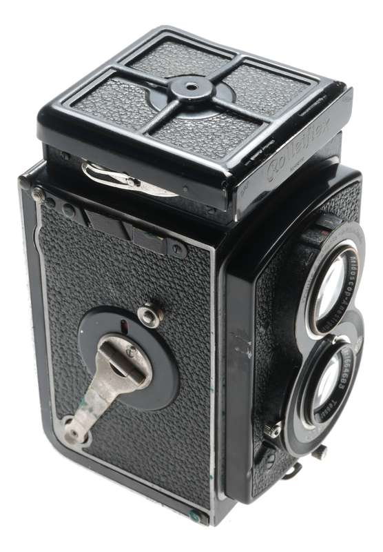 Rolleiflex TLR Tessar 3.5 f=7,5cm Vintage classic 120 medium format film camera
