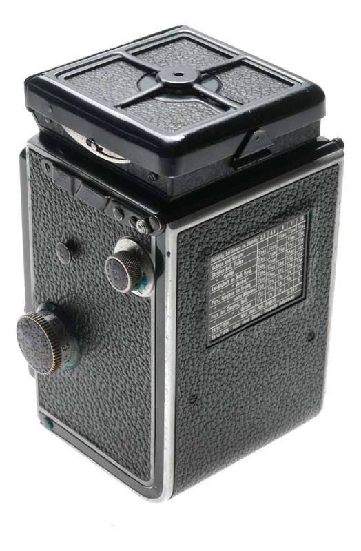 Rolleiflex TLR Tessar 3.5 f=7,5cm Vintage classic 120 medium format film camera