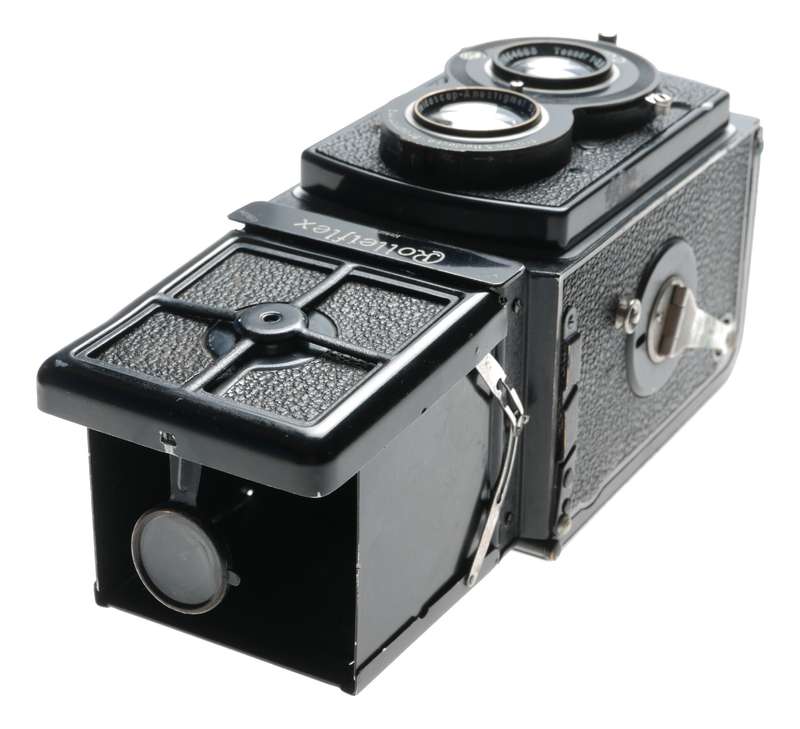 Rolleiflex TLR Tessar 3.5 f=7,5cm Vintage classic 120 medium format film camera