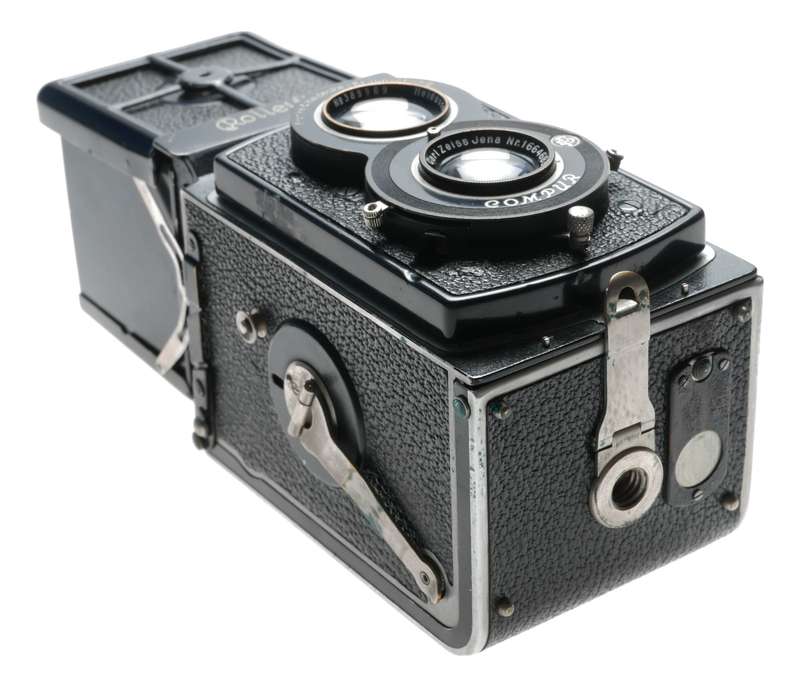 Rolleiflex TLR Tessar 3.5 f=7,5cm Vintage classic 120 medium format film camera