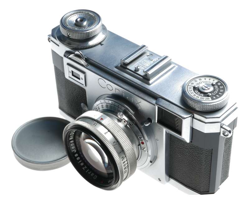 Sonnar 1.5 f=5 cm T Contax RF 35mm vintage film camera 1.5/50 mm lens