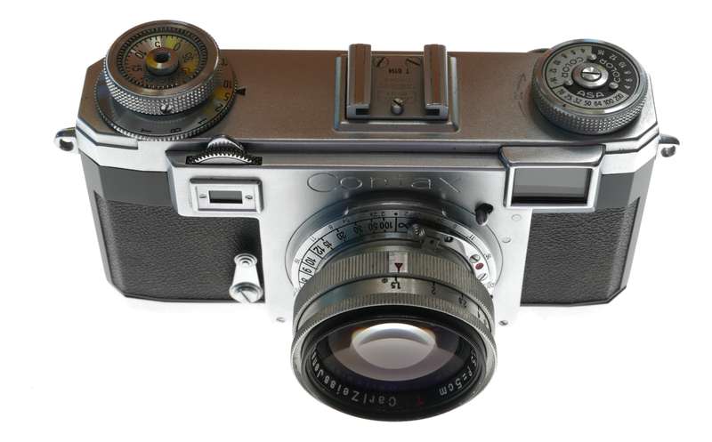 Sonnar 1.5 f=5 cm T Contax RF 35mm vintage film camera 1.5/50 mm lens