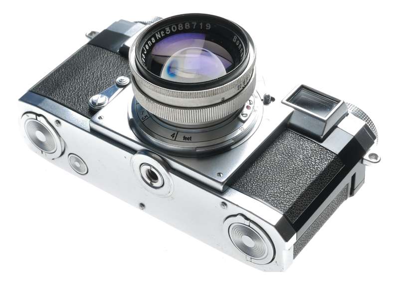 Sonnar 1.5 f=5 cm T Contax RF 35mm vintage film camera 1.5/50 mm lens
