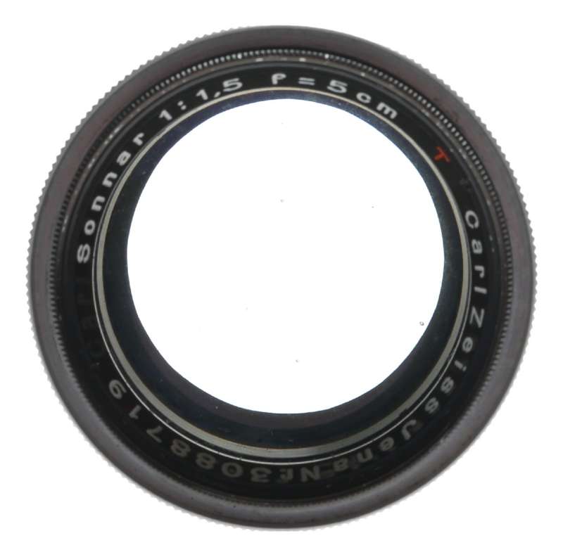 Sonnar 1.5 f=5 cm T Contax RF 35mm vintage film camera 1.5/50 mm lens