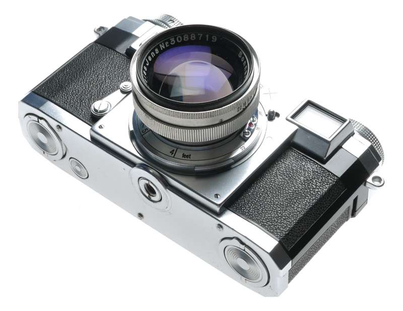 Sonnar 1.5 f=5 cm T Contax RF 35mm vintage film camera 1.5/50 mm lens