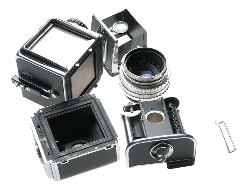 Hasselblad 1000f Vintage 6x6 medium format camera T Zeiss Opton rare lens