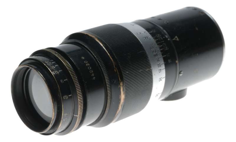 Leica Black paint Hektor f=13.5cm 1:4,5cm * serial number rare 4.5/135mm
