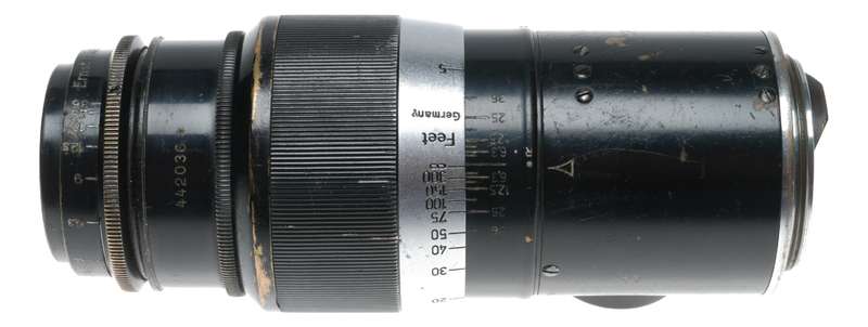 Leica Black paint Hektor f=13.5cm 1:4,5cm * serial number rare 4.5/135mm