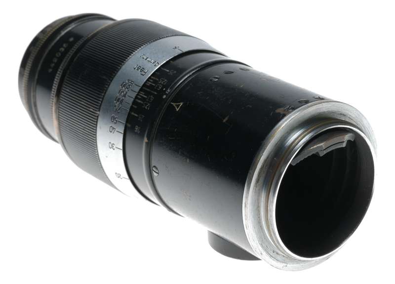 Leica Black paint Hektor f=13.5cm 1:4,5cm * serial number rare 4.5/135mm