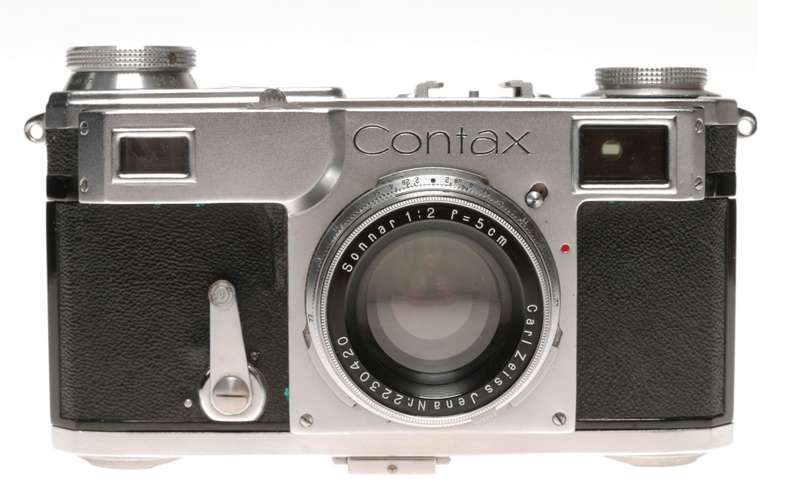Sonnar f2 Zeiss f=5 cm Contax RF 35mm vintage film camera 2/50 mm lens