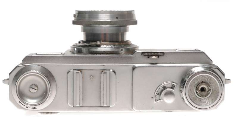 Sonnar f2 Zeiss f=5 cm Contax RF 35mm vintage film camera 2/50 mm lens