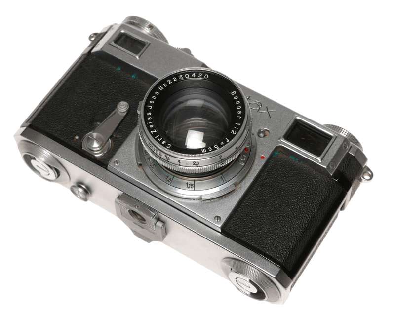 Sonnar f2 Zeiss f=5 cm Contax RF 35mm vintage film camera 2/50 mm lens