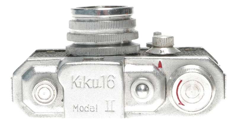 KIKU 16 Model II Subminiature spy camera kiku16 with leather case