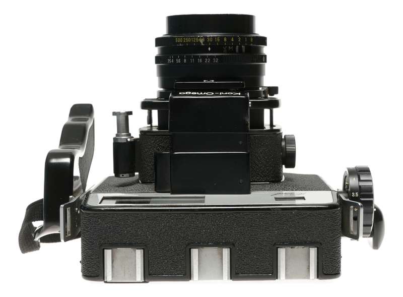 Koni-Omega Rapid Hexanon 3.5/90mm Medium format Black film f3.5 f=90mm lens